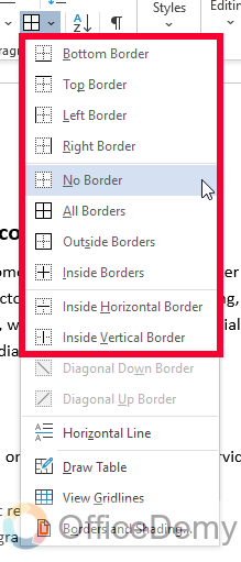 How to Add Border in Microsoft Word 4