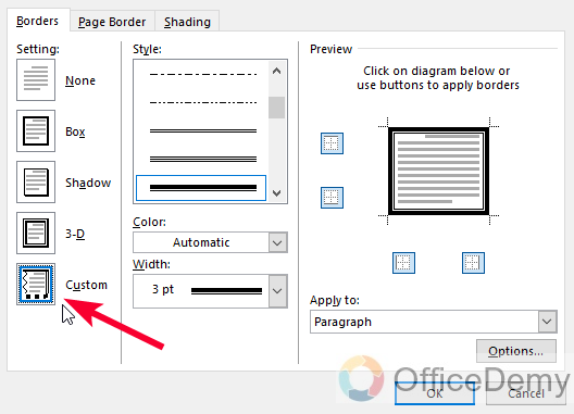 How to Add Border in Microsoft Word 9