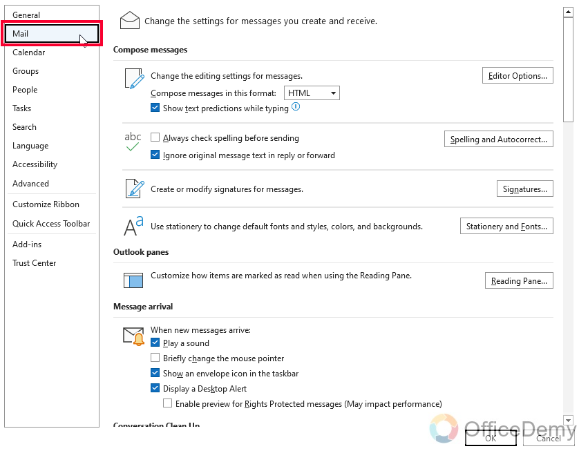 How to Add Read Receipt in Outlook 10