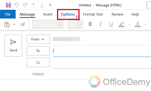 How to Add Read Receipt in Outlook 2