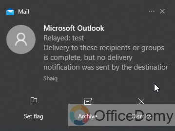 How to Add Read Receipt in Outlook 6
