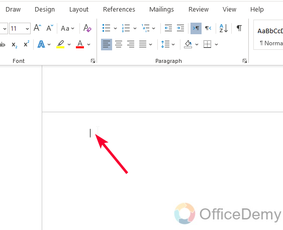 How to Add a Line in Microsoft Word 1