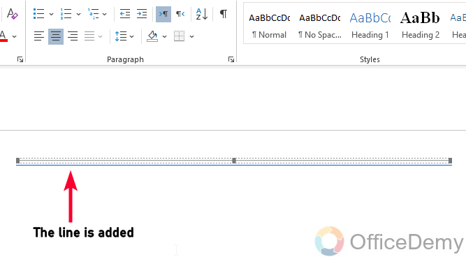 How to Add a Line in Microsoft Word 5