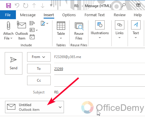 How to Attach an Email to an Email in Outlook 13