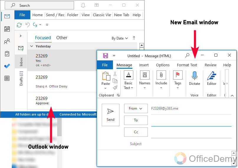 How to Attach an Email to an Email in Outlook 3