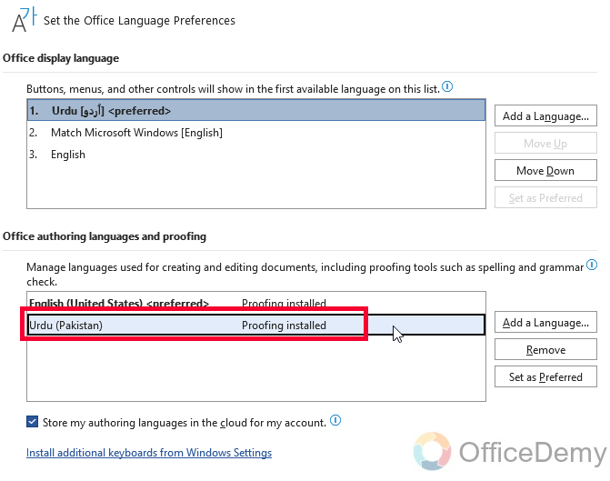 How to Change Language in Microsoft Word 14