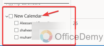 How to Create a Group Calendar In outlook 11