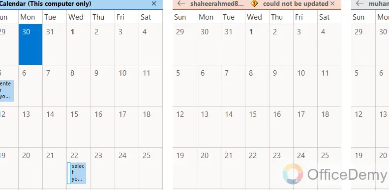 How to Create a Group Calendar In outlook 13