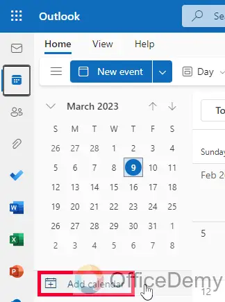 How to Create a New Calendar in Outlook 11