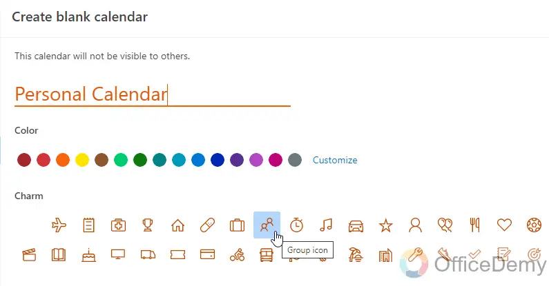 How to Create a New Calendar in Outlook 15