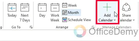 How to Create a New Calendar in Outlook 3