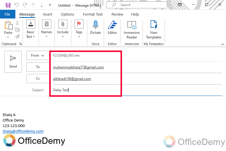 How to Delay Email in Outlook 2