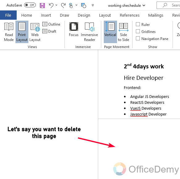 How to Delete a Page in Microsoft Word 1