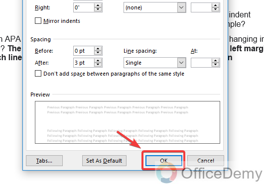 How to Do a Hanging Indent on Microsoft Word 8