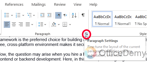 How to Double Space in Microsoft Word 11