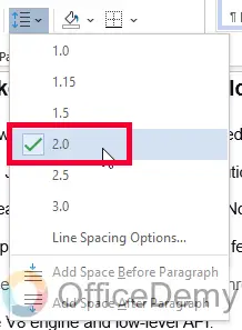How to Double Space in Microsoft Word 7
