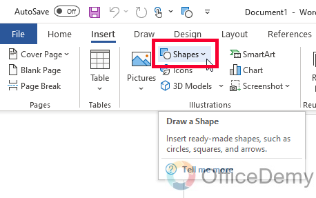 How to Draw on Microsoft Word 4