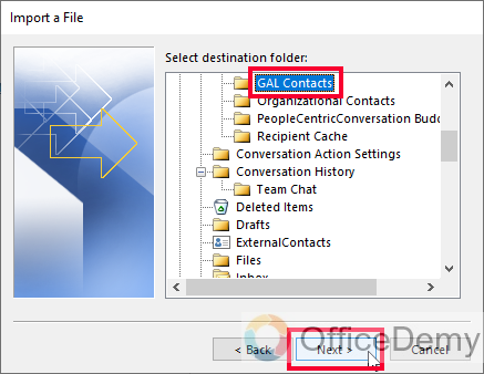 How to Import Contacts to Outlook 8