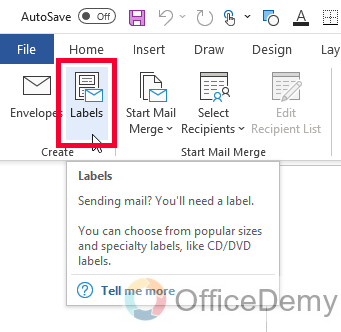 How to Make Labels on Microsoft Word 3