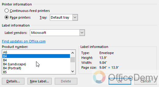 How to Make Labels on Microsoft Word 8