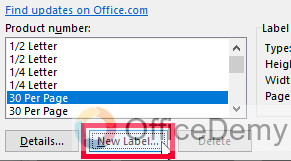 How to Make Labels on Microsoft Word 9