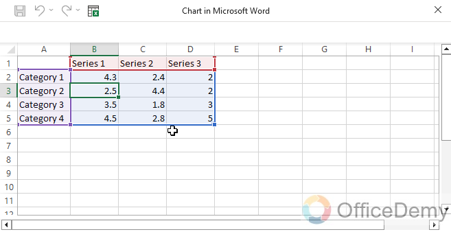 How to Make a Graph in Microsoft Word 8
