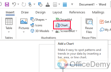 How to Make a Graph in Microsoft Word 2