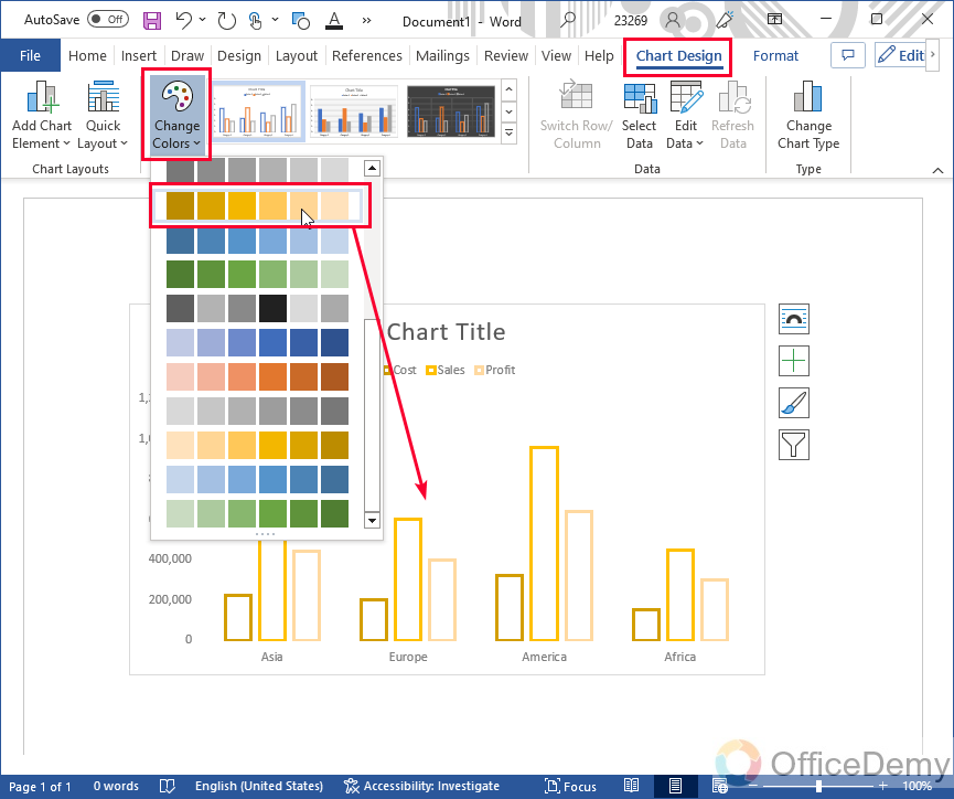 How to Make a Graph in Microsoft Word 24