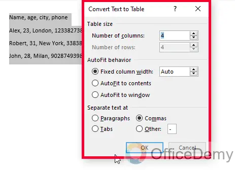 How to Make a Table in Microsoft Word 16