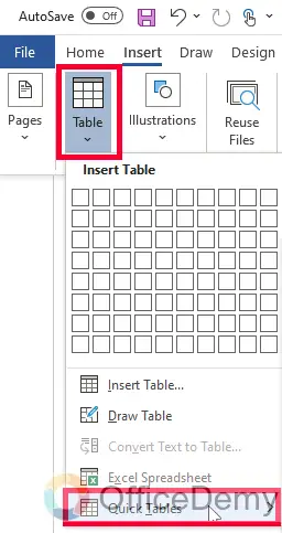 How to Make a Table in Microsoft Word 20