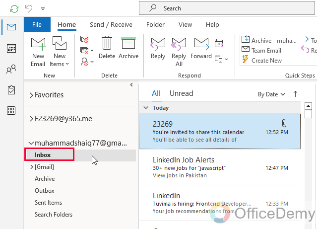 How to Mark All Emails as Read Outlook 1