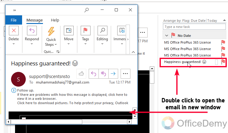 How to Pin an Email in Outlook 15