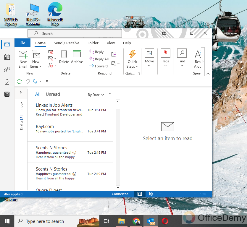 How to Pin an Email in Outlook 2