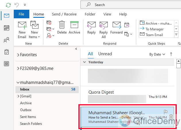 How to Print an Email on Outlook 2