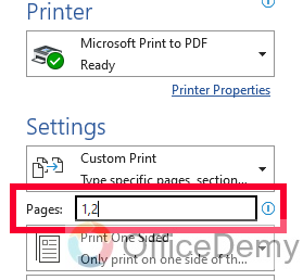 How to Print in Microsoft Word 10