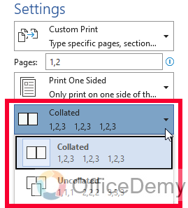How to Print in Microsoft Word 13