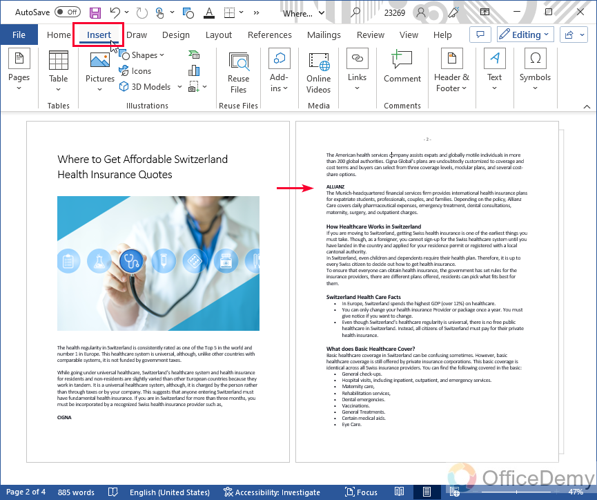 How to Put Page Numbers on Microsoft Word 23