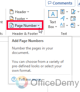 How to Put Page Numbers on Microsoft Word 3