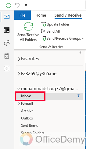 How to Refresh in Outlook 4
