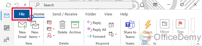 How to Refresh in Outlook 8