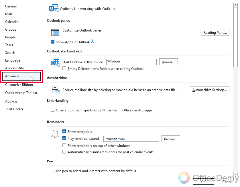 How to Refresh in Outlook 10
