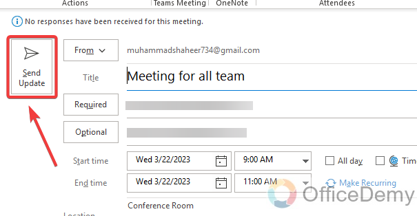 How to Reschedule a Meeting in Outlook 15