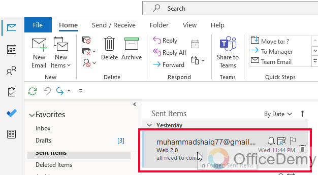 How to See Who Accepted a Meeting in Outlook 1