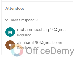 How to See Who Accepted a Meeting in Outlook 16