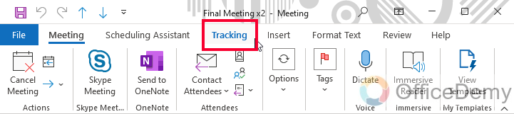 How to See Who Accepted a Meeting in Outlook 7