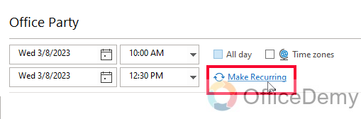 How to Send Meeting Invite in Outlook 7