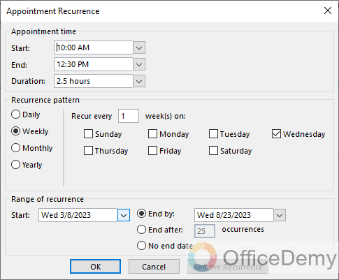 How to Send Meeting Invite in Outlook 8