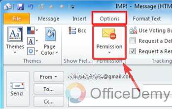 How to Send a Secure Email in Outlook 14