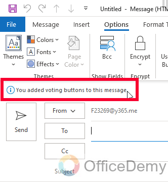 How to Use Voting Buttons in Outlook 10