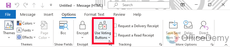 How to Use Voting Buttons in Outlook 3